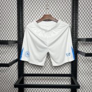 Pantalon Corto Napoli Primera Equipacion 2024/2025