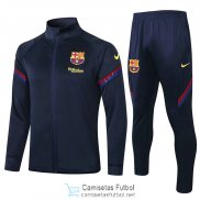 Barcelona Chaqueta Navy + Pantalon 2020/2021