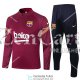 Barcelona Sudadera De Entrenamiento Burgundy + Pantalon 2020/2021