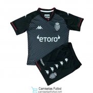 Camiseta AS Monaco Niños 2ª Equipación 2021/2022