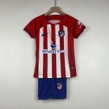 Camiseta Atletico De Madrid Niños 1ª Equipación 2023/2024