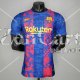 Camiseta Authentic Barcelona Training Red Blue 2021/2022
