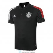 Camiseta Bayern Munich Polo Black 2020/2021