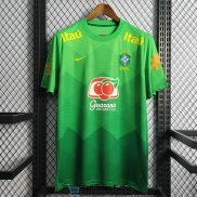 Camiseta Brasil Training Green II 2022/2023