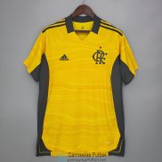 Camiseta Flamengo Portero Yellow 2021/2022