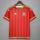 Camiseta Gales Retro 1ª Equipación 2015/2016