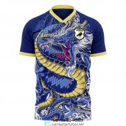 Camiseta Japon Dragon Blue 2024/2025