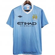 Camiseta Manchester City Retro 1ª Equipación 2011 2012