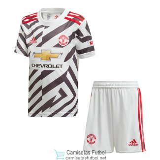 Camiseta Manchester United Niños 3ª Equipación 2020/2021