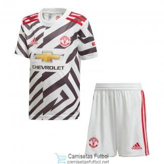 Camiseta Manchester United Niños 3ª Equipación 2020/2021