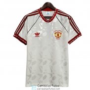 Camiseta Manchester United Retro 2ª Equipación 1991 1992