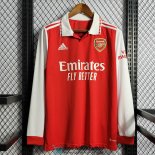 Camiseta Manga Larga Arsenal 1ª Equipación 2022/2023