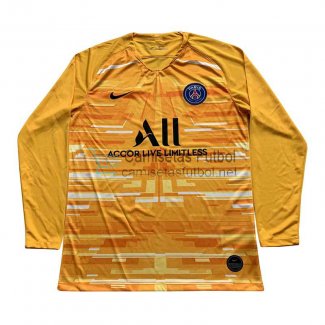 Camiseta Manga Larga PSG Yellow Portero 2019/2020