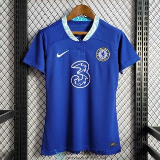 Camiseta Mujer Chelsea 1ª Equipación 2022/2023