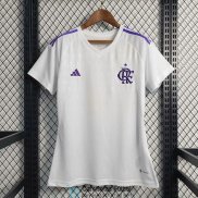 Camiseta Mujer Flamengo Portero White 2023/2024