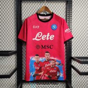 Camiseta Napoli Face Game Gollini 2022/2023