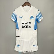Camiseta Olympique Marseille Niños 1ª Equipación 2021/2022