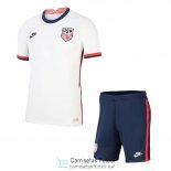 Camiseta USA Niños 1ª Equipación 2020/2021