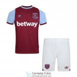 Camiseta West Ham United Niños 1ª Equipación 2020/2021