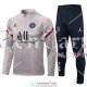 PSG Sudadera De Entrenamiento Light Grey Dots + Pantalon 2021/2022