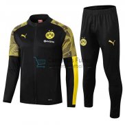 Borussia Dortmund Chaqueta Black + Pantalon 2019/2020