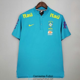 Camiseta Brasil Training Blue II 2021/2022