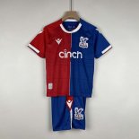 Camiseta Crystal Palace Niños 1ª Equipación 2023/2024