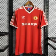 Camiseta Manchester United Retro 1ª Equipación1984/1985
