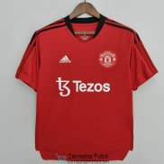 Camiseta Manchester United Training Suit Red II 2022/2023