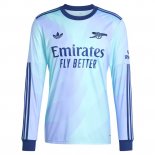 Camiseta Manga Larga Arsenal Tercera Equipacion Jersey Player Version 2024/2025