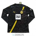 Camiseta Manga Larga Borussia Dortmund 2ª Equipación 2020/2021