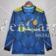 Camiseta Manga Larga Manchester United 2ª Equipación 2021/2022