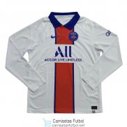 Camiseta Manga Larga PSG 2ª Equipación 2020/2021