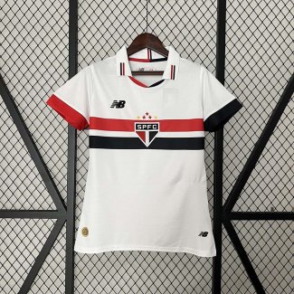 Camiseta Mujer Sao Paulo FC 1ª Equipación 2024/2025