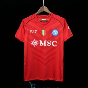 Camiseta Napoli Portero Red 2023/2024