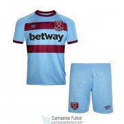 Camiseta West Ham United Niños 2ª Equipación 2020/2021