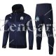 Olympique Marseille Chaqueta Capucha Navy Blue + Pantalon 2019/2020