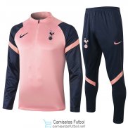 Tottenham Hotspur Sudadera De Entrenamiento Pink + Pantalon 2020/2021