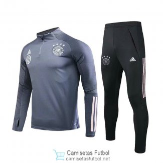 Alemania Sudadera De Entrenamiento Grey + Pantalon 2020/2021