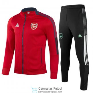 Arsenal Chaqueta Red + Pantalon Black 2021/2022