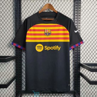 Camiseta Barcelona Training Suit Black I 2023/2024
