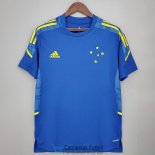 Camiseta Cruzeiro Training Blue 2021/2022