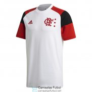 Camiseta Flamengo Training White Red 2020/2021