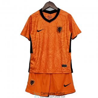 Camiseta Holanda Euro Niños 1ª Equipación 2020