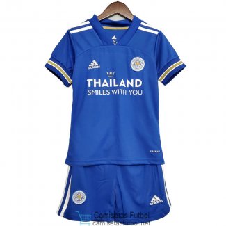 Camiseta Leicester City Niños 1ª Equipación 2020/2021