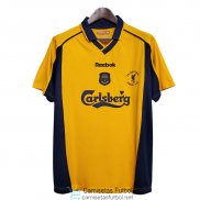 Camiseta Liverpool Retro 2ª Equipación 2000 2001