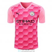 Camiseta Manchester City Portero Pink 2020/2021