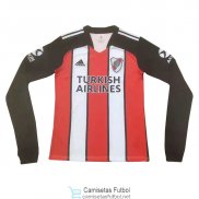 Camiseta Manga Larga River Plate 3ª Equipación 2021/2022