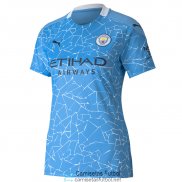 Camiseta Mujer Manchester City 1ª Equipación 2020/2021