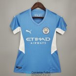 Camiseta Mujer Manchester City 1ª Equipación 2021/2022